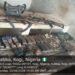 large arms cache intercepted in kogi