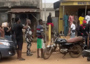 Security operatives during routine surveillance operation in Ogun State communities