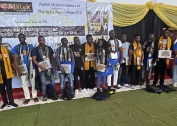 Participants of the Kogi Youth-in-Tech 1.0 Fellowship programme during their induction ceremony in Anyigba.
