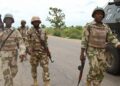 Troops of 12 Brigade Nigerian Army during a security operation in Kogi State.