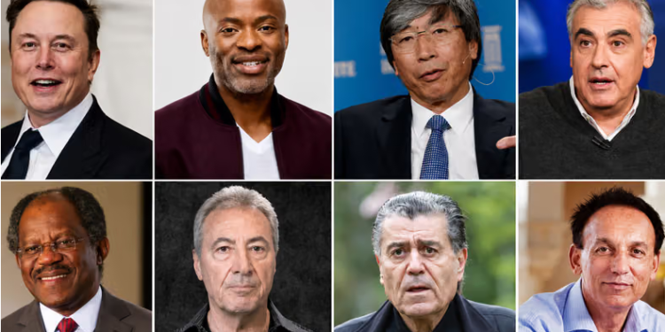 African-born billionaires featured in Forbes ranking of America's richest immigrant entrepreneurs led by Elon Musk.