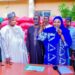 Officials of Bayero University Kano and WOFAN during the signing of the MoU for the SIBLING agricultural entrepreneurship project