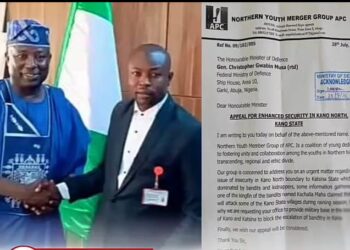 Arewa Youth Merger Group petitions Defence Minister Christopher Musa over security concerns in Northern Kano