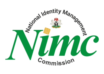 Applicant registering for a National Identity Number (NIN) at an official NIMC enrolment centre in Nigeria