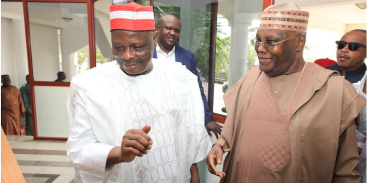 Rabiu Kwankwaso urges Atiku Abubakar to step down from 2027 presidential race