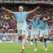 Erling Haaland scores Manchester City's controversial winner against Manchester United at Old Trafford