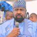 Dr Jamil Isyaku Gwamna Sardaunan Gombe at a political event
