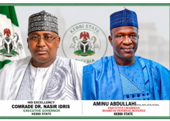 Governor Nasir Idris of Kebbi State speaking at a government event