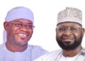 Momoh Obaro and Yahaya Bello in Kogi Central Senate ticket court dispute