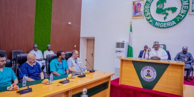 WAMY medical team during free surgery outreach in Kebbi State