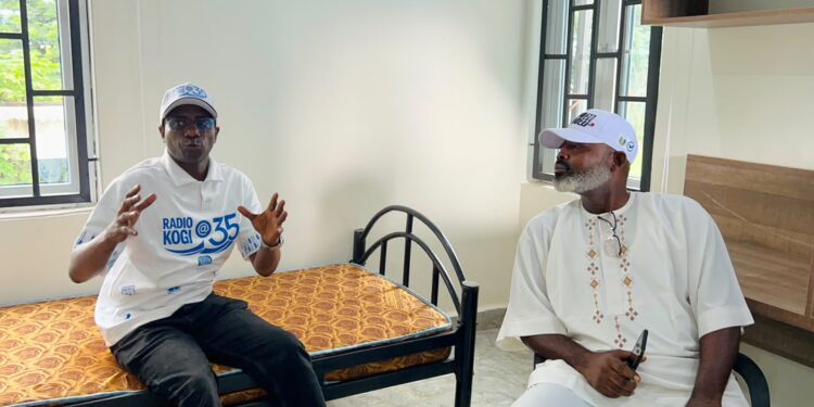 Fanwo and Abanika inspect CUSTECH Teaching Hospital medical students hostel in Okene