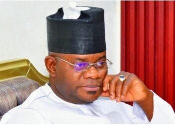 Yahaya Bello and Momoh Yusuf Obaro in Kogi Central APC Senate ticket dispute