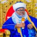 Emir of Zuru Muhammad Sanusi Mika’ilu Sami at palace meeting where ZEDS executive was dissolved