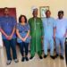 Kogi Information Permanent Secretary Awulu Tijani David with NUJ Information Chapel executives