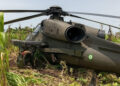 NAF helicopter landing in Benue