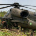 NAF helicopter landing in Benue