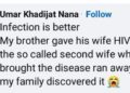 Nigerian Woman Alleges HIV Transmission in Brother’s Marriage