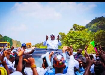 Yahaya Bello reception at his Okene homecoming
