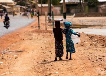 Young girls hawking on the streets in Kogi state