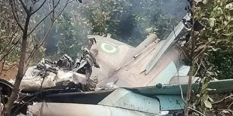 Ondo Air Force crash Site